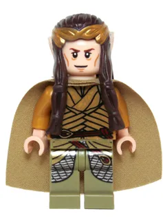 Elrond - Gold Crown, Pearl Gold and Olive Green Clothing