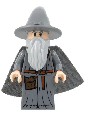 Gandalf the Grey - Wizard / Witch Hat, Robe, Spongy Cape
