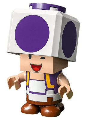 Purple Toad, Super Mario, Series 5 (Character Only)