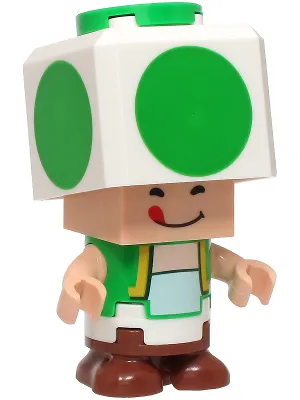 Green Toad - Closed Eyes, Tongue