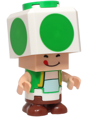 Green Toad - Closed Eyes, Tongue