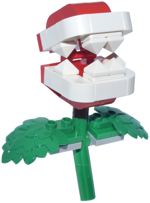 Piranha Plant - Stem and Large Leaves
