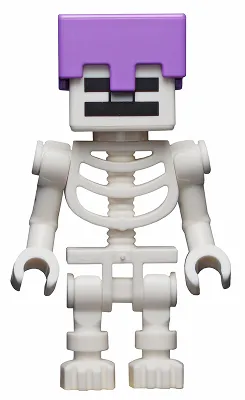 Skeleton, Minecraft - Medium Lavender Helmet