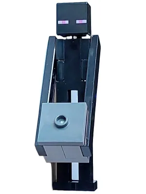 Enderman - Light Bluish Gray Block with Dark Bluish Gray Top