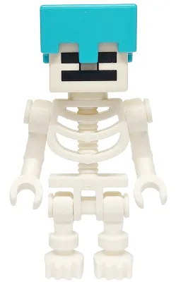 Skeleton, Minecraft - Medium Azure Helmet