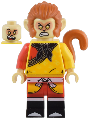 Monkey King - Yellow Robe, Black Bandana