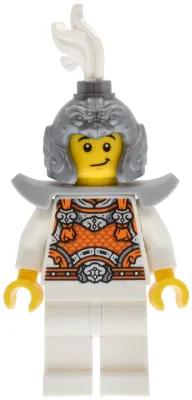 Celestial Warrior - Flat Silver Helmet