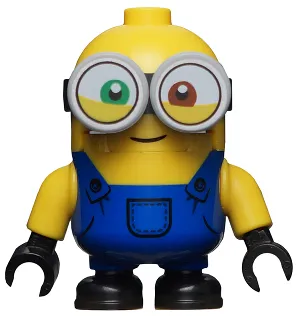 Minion Bob - Blue Overalls, Eyelids