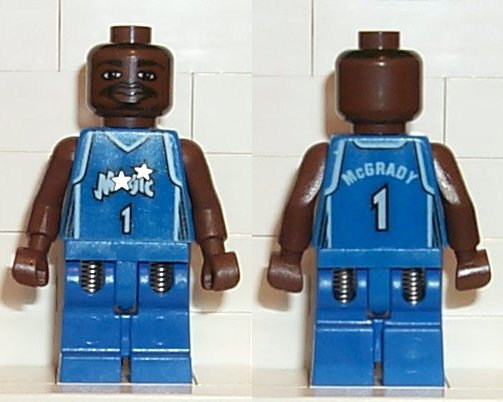 NBA Tracy McGrady, Orlando Magic #1 (Blue Uniform)