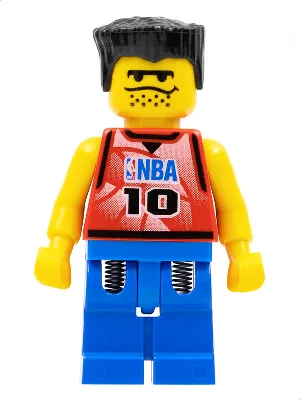NBA Player, Number 10 with Blue Legs