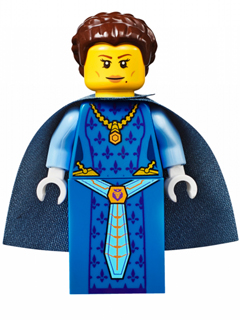 Queen Halbert - Dark Blue Cape