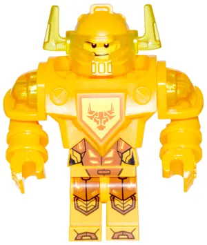 Axl - Trans-Yellow Visor, Bright Light Orange Torso (Ultimate Axl)