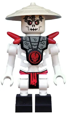 Frakjaw (Skulkin) - Vertical Grip Hands, Armor, Conical Hat