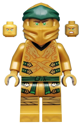 Lloyd (Golden Ninja) - Legacy, Pearl Gold Head
