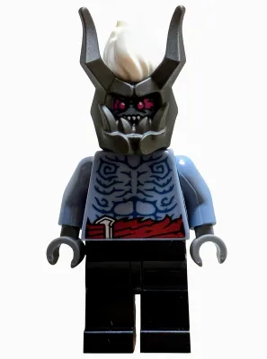 Oni Warrior - Sand Blue Torso, Black Legs