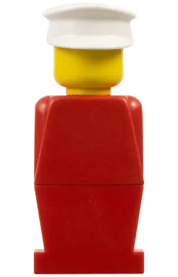 LEGOLAND - Red Torso, Red Legs, White Hat