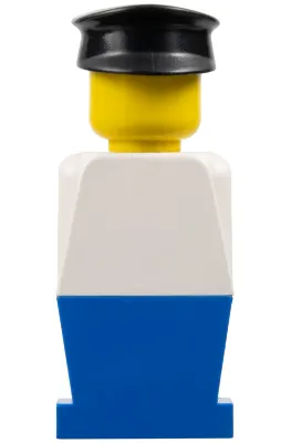 LEGOLAND - White Torso, Blue Legs, Black Hat