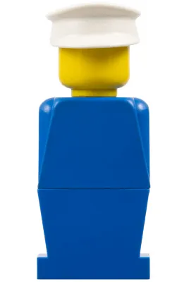 LEGOLAND - Blue Torso, Blue Legs, White Hat