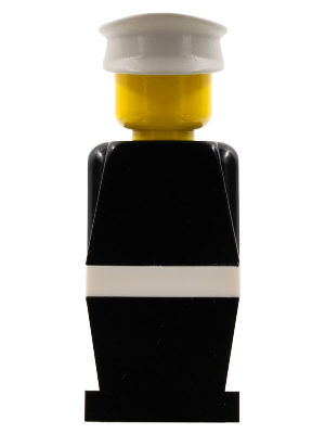 LEGOLAND - Black Torso, Black Legs, White Hat, White Belt