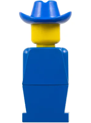 LEGOLAND - Blue Torso, Blue Legs, Blue Cowboy Hat