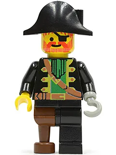 Captain Red Beard - Plain Pirate Hat
