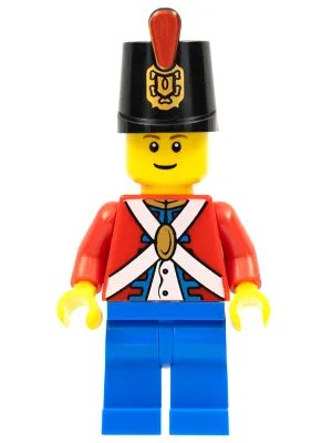 Imperial Soldier II - Shako Hat Printed, Blue Legs, Male, Reddish Brown Eyebrows