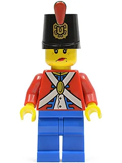 Imperial Soldier II - Shako Hat Printed, Blue Legs, Female