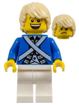 Bluecoat Soldier 7 - Tousled Hair (Head 6123714)