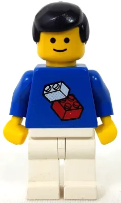 Soccer Player - World Team Player Bricks Logo Sticker on Front, White and Black Number Sticker on Back (specify number in listing)