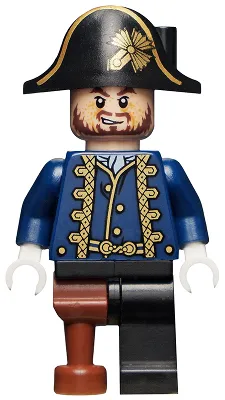 Hector Barbossa - Dark Blue Uniform