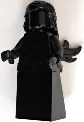 Black Pearl Figurehead - Black (Monochrome)