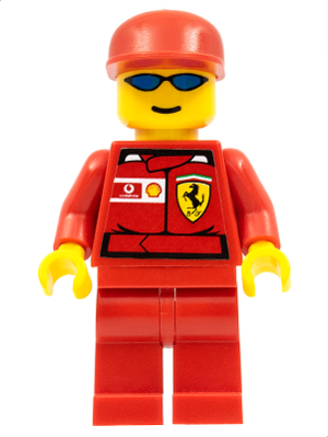 F1 Ferrari Truck Driver - with Torso Stickers