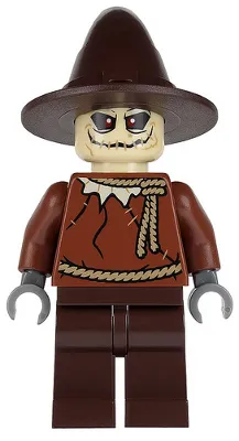 Scarecrow - Dark Brown Wizard / Witch Hat