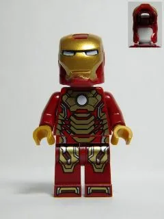 Iron Man - Mark 42 Armor, White Head