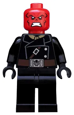 Red Skull - Dark Brown Belt