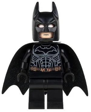 Batman - Black Suit with Copper Belt (Type 2 Cowl)