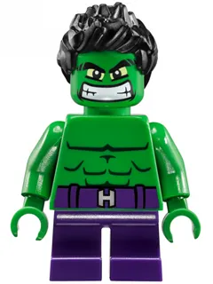 Hulk - Minifigure, Short Legs