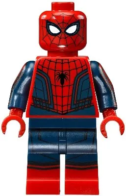 Spider-Man - Black Web Pattern, Red Torso Large Vest, Red Boots