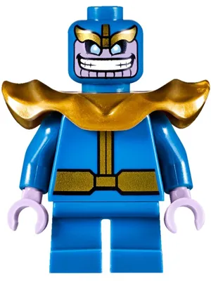 Thanos - Minifigure, Blue Outfit