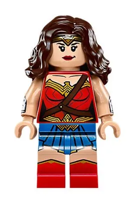 Wonder Woman - Red Torso, Blue Skirt