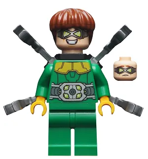 Dr. Octopus (Otto Octavius) / Doc Ock - Green Outfit, Short Mechanical Arms