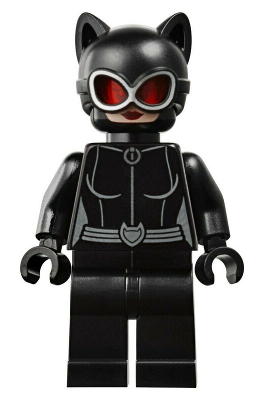Catwoman - Black Suit and Mask, Silver Goggles