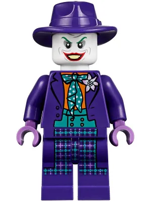 The Joker - Dark Turquoise Bow Tie, Printed Legs