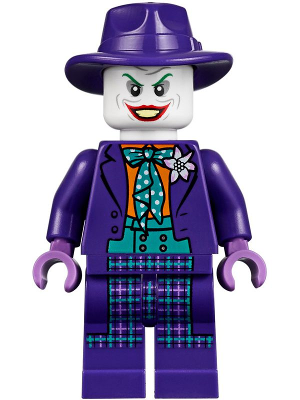 The Joker - Dark Turquoise Bow Tie, Printed Legs
