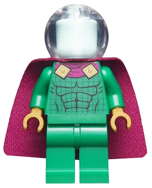 Mysterio - Light Aqua Head, Trans-Clear Helmet