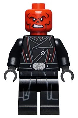 Red Skull - Printed Legs