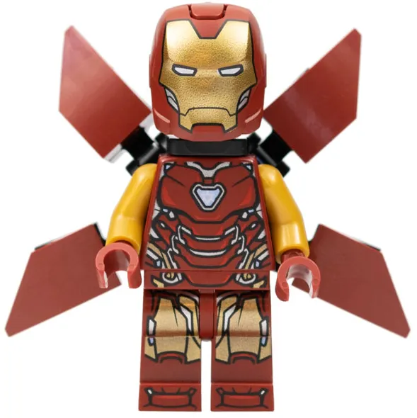 Iron Man - Mark 85 Armor, Large Helmet Visor, Wings