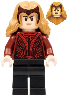 The Scarlet Witch (Wanda Maximoff) - Plain Legs, Medium Nougat Hair with Tiara