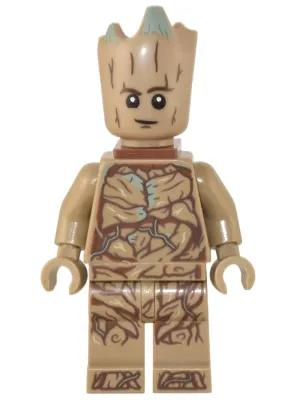 Groot, Teen Groot - Dark Tan with Neck Bracket