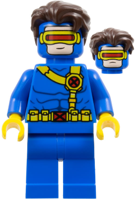 Cyclops - Blue Outfit, Plain Legs